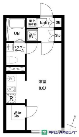 アーバンパーク下北沢の物件間取画像